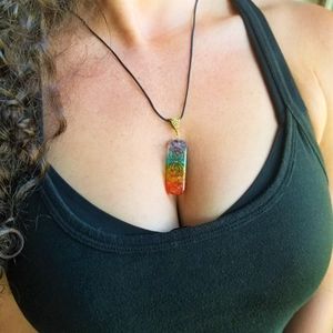 Seven Stones Orgone Necklace of Love
